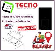 Tecno TIH 3000 30cm Domino Induction Cooker Hob / FREE EXPRESS DELIVERY