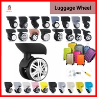 Luggage wheel accessories universal wheels pull rod boxes travel boxes pulleys casters password boxes luggage wheels rolling wheels
