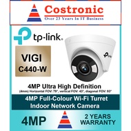 TP-Link VIGI C440-W 4MP Full-Color Wi-Fi Turret Network Camera ( 2 Years local Warranty )