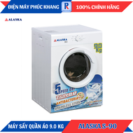 Điện Máy Phúc Khang x Alaska | Máy Sấy Quần Áo 9.0 KG Alaska S-90 - 7 Chức Năng Sấy - Hàng Chính Hãn