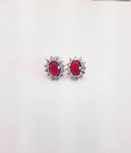 Anting Xuping Merah Delima Xds87