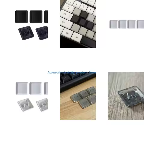 77JD 5Pcs PBT Nonslip Blank Keycap Low Profile for G915/G813/G815/G913 TKL Keycap