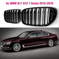 M style Front Grill  For BMW 7 Series G11 G12 2015 2016 2017 2018 730li 740li 750li 730d Gloss Black
