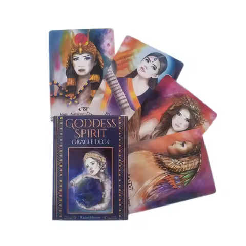 Goddess Spirit Oracle cards A 44 Tarot English Visions Divination Edition Deck Borad Playing Games