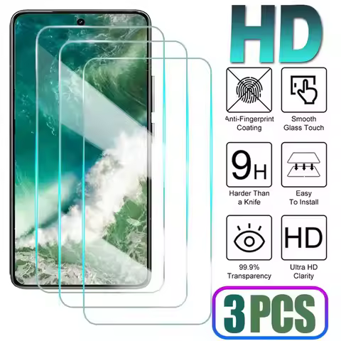 3Pcs Tempered Glass Screen Protector For Samsung Galaxy M32 M33 5G M21 2021 M31 Prime Edition M20 M2