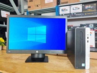 PC HP Prodesk 400 G4 SFF i5-7500 / RAM 8GB DDR4 /SSD 120GB + HDD 1000GB /ครบชุดจอ 22" FHD คอมพิวเตอร
