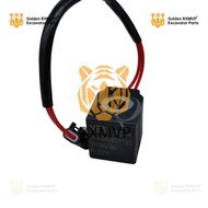 For Rexroth Solenoid Valve Coil 12v Excavator Accessories Rexroth Foton Vol-vo Fr60/65/80/150 Excava