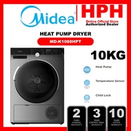 Midea Dryer (7kg / 8kg / 10kg) Vented Condenser Heat Pump MD-7388 MD-C8800 MD-K1088HP MD-100A70