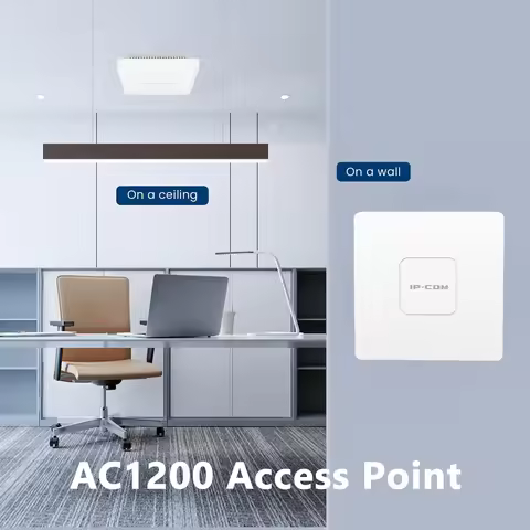 AC1200 Dual Band Ceiling Access Point Gigabit Repeater Wifi PoE Powered Seamless Roaming Access Poin