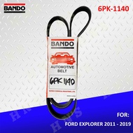Bando Drive Belt for Ford Explorer 3.5 ( 2011 - 2019 ) ( PN: 6PK-1140)