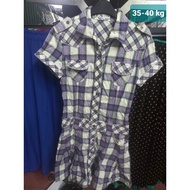 Checkered dress 35-40 kg MS57