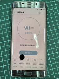 中古 二手空機 SAMSUNG GALAXY S6 edge+銀色內鍵 32G 4G LTE 訊號 屏有約1cm直徑黑斑