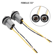 LIVESTAR 2Pcs Car T10 Bulb Socket Holder Wire Plug Harness Wiring Holder Adapter Car T13 T15 Light B