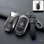 Remote Key Case Cover Key Fob Shell Keychain For Mercedes Benz 2021 C Class S Class W223 S350 S400 S