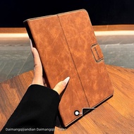 Ốp lưng DAIMANG cho iPad Pro Air 7 6 5 4 3 da có khe bút bảo vệ toàn diện