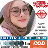 Glasses latestWanita + photochromic gray lenses, minus glasses,/ cyl/pluss