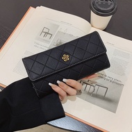 wallet woman long wallet woman Multifunctional Buckle Student Camellia Ladies Wallet