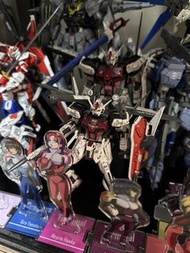 RG 1/144 STRIKE ROUGE + HG 1/144 I.W.S.P. 嫣紅突擊高達 iwsp 裝