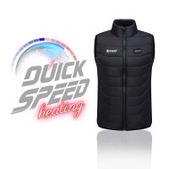 XPower X-Warm 智慧發熱防寒背心 - XL碼 | 28區域大面積發熱 | 3檔溫控發熱 | USB和DC雙界面設計 | 香港行貨