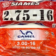 Inner Tube 2.75-16 SR (80/90-16) 3.00-16 CAMEL (90/90-16 90/100-16) Thai Tire Motorcycle