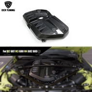For BMW M2 G87 M3 G80 M4 G82 G83 Dry Carbon Fiber Engine Hood Cover Forged Inner Engine Bonnet Front