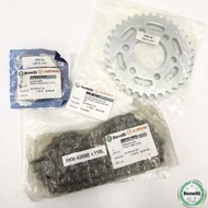 SM-SPORT 110E/110R CHAIN SPROCKET SET SPOKET DEPAN BELAKANG RANTAI 36T ORIGINAL BENELLI