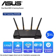 ASUS TUF Gaming AX4200 Dual Band WiFi 6 Gaming Router with 2.5Gbps port AiMesh AiProtection Pro