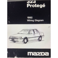 Mazda 323 1985-1989 1989-1995bg Wiring Diagram+Manual