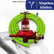 IC-350 High Pressure Heavy Duty LPG Gas Regulator with Japan Hose