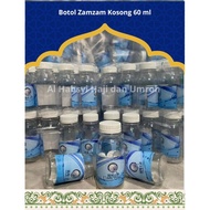Empty Zamzam Water Bottle 60ml per 10 pcs Blue Bottle
