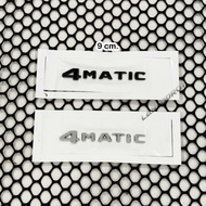 4MATIC Logo Sign 4MATIC Size 9 cm. Car For BENZ MERCEDES