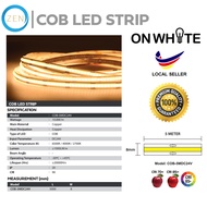 ZEN LED STRIP LIGHT COB 5 METER 2700K / 4000K / 6500K DC24V 10.8W 8MM BOARD