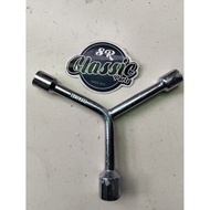 Y-shaped shock wrench size 13/14 thick