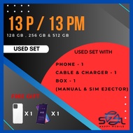 (USED) - 13 PRO & 13 PRO MAX 128 GB , 256 GB & 512 GB (SZL)