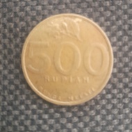 duwit kuno indonesia 500 rupiah taun 2001