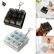 [Blesiya] Keyboard Fidget Clicker Toy Keychain Decompression Button Finger Clicker Toy