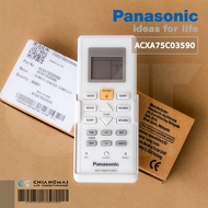 ACXA75C03590 Panasonic Air Conditioner Remote Control Model CS-PN9UKT CS-PN12UKT CS-PN9VKT CS-PN12VK