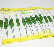 (จำนวน 10ชิ้น) รีซิสเตอร์ Non-inductance resistor 0.33R 3W GREEN