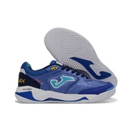 Latest IC Football Shoes 39-45 Men's Indoor Leather Deep Blue Color Five-a-side Training Boots F8CR