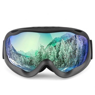 HD Ski Goggles Double Layer Anti Fog Snowboard Goggles Spherical Men Women UV Protection Dustproof S