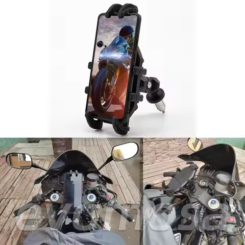 Motorcycle Phone Holder Fork Stem Mount Bracket Navigation Bracket for Honda CBR 250RR 600RR 400R 60