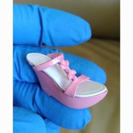 【現貨】【12吋兵人 鞋類】1:6 1/6 12吋FIGURE figures 女兵人 粉紅色涼鞋