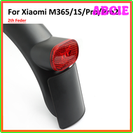 ABCIE Rear Fender for Xiaomi Pro 2 Electric Scooter M365 1S Pro Refit Mudguard With Hook Brake Taillight License Plate Parts HIJKQ
