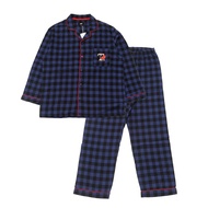 Ready Stock Korea Purchase BTS BTS BT21 Pure Cotton Plaid Loungewear Pajamas Pajamas Set