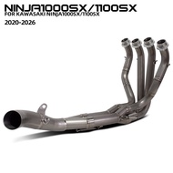 Akrapovic E-K10R9（titanium version）For Kawasaki Ninja1000SX Ninja1100SX Ninja 1000SX/1100SX 2020-202