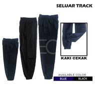 ( HARGA BOOM ) Seluar Tracksuit Unisex Plain for Kids & Adult / Seluar sukan plain hitam biru Budak 