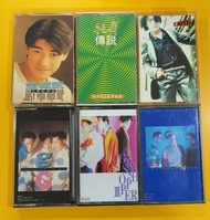 金城武 只要你和我 台灣版  / 郭富城 純真傳說/鄭伊健  earth/草蜢 GRASSHOPPER THE BEST I+III+YOU ARE EVERYTHING  錄音帶 卡帶  磁帶  盒