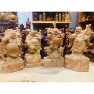 [Wood Moc AN ]combo 4 Fragrant Ngoc am Wood Peanuts 20 cm High And 108 Black Rose Beads