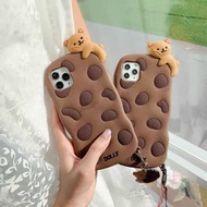 3D Cookies Bear Anti Drop Case