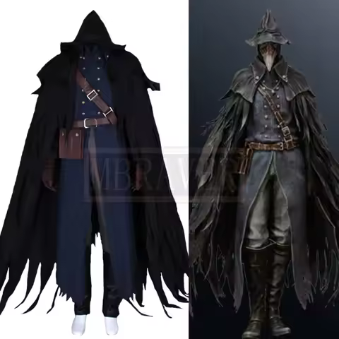 Bloodborne Gehrman The First Hunter Eileen Cosplay Costume Uniform Christmas Halloween Custom Made A
